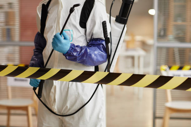 Professional Hoarding Cleanup technician working in Pembroke, NC